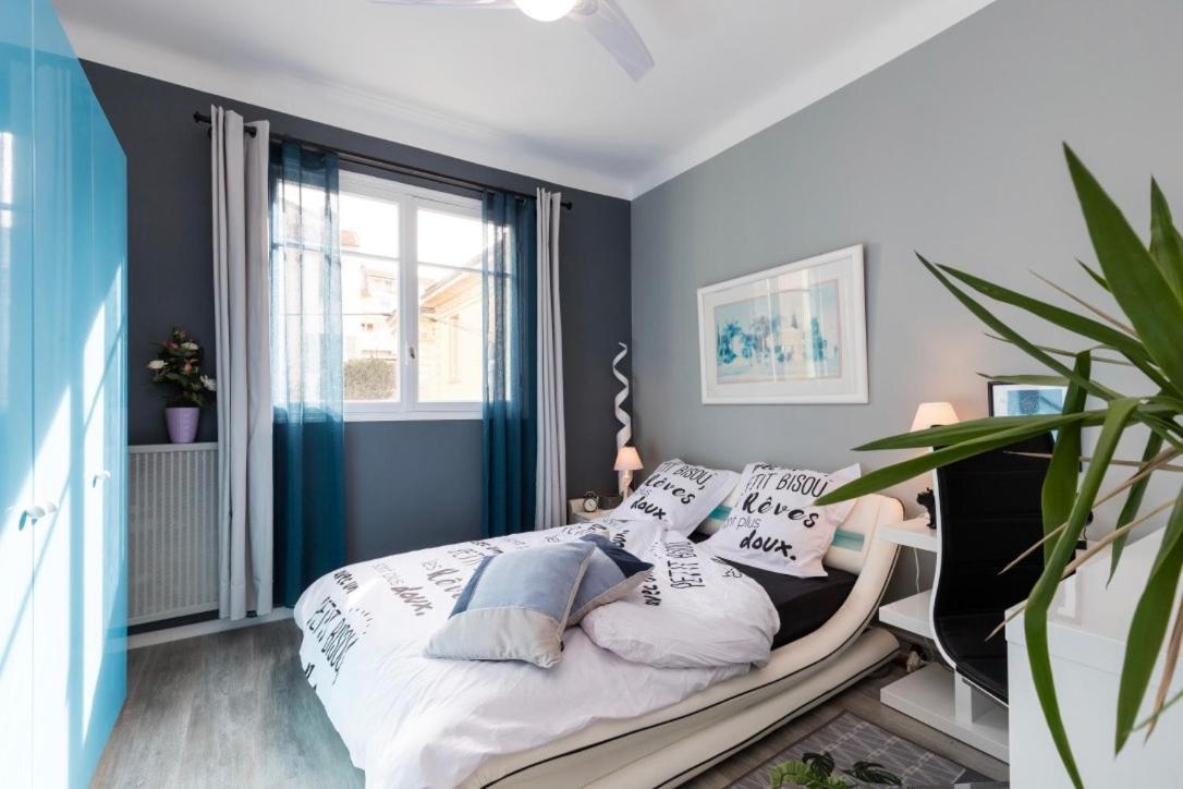 Beau 3 Pieces, 7 Pers, 2 Terrasses, Centre, Calme, Securite Apartment Ница Екстериор снимка