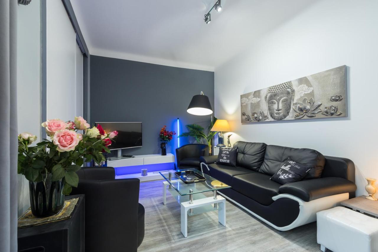 Beau 3 Pieces, 7 Pers, 2 Terrasses, Centre, Calme, Securite Apartment Ница Екстериор снимка